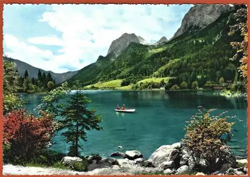 [Ansichtskarte] Deutschland - Ramsau bei Berchtesgaden : Der Hintersee. 