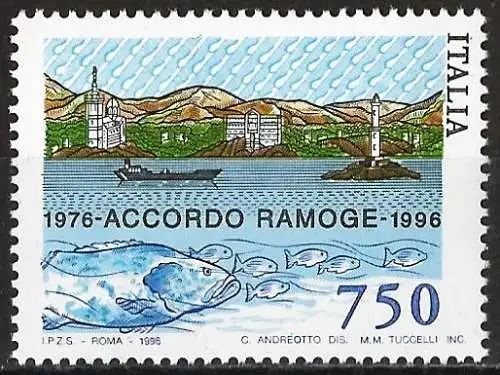 Italien 1996 - Mi 2434 - YT 2167 - RAMOGE - MNH