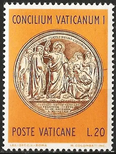 Vatikan 1970 - Mi 561 - YT 502 - Medaille - MNH