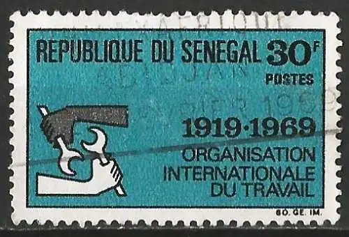 Senegal 1969 - Mi 397 - YT 318 - Internationalen Arbeitsorganisation