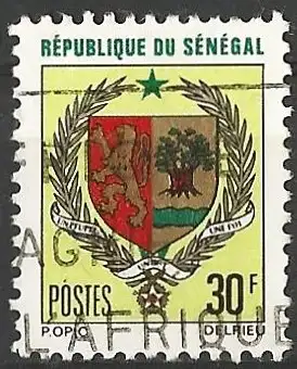 Senegal 1970 - Mi 443 - YT 342 - Wappen