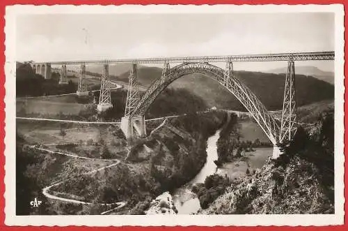 [Ansichtskarte] Frankreich - Cantal ( 15 ) Viadukt des Garabit über das Tal der Truyère. 