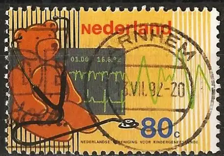 Niederlande 1992 - Mi 1444 - YT 1408 - Die Pädiatrie