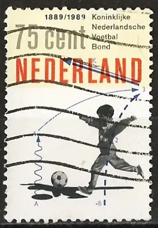 Niederlande 1989 - Mi 1369 - YT 1339 - Hundertjahrfeier des königlichen niederländischen Fußballverbands