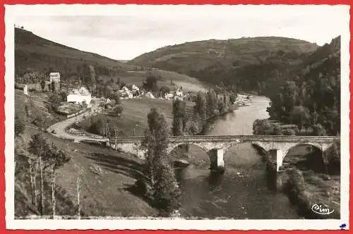 [Ansichtskarte] Frankreich - Cantal ( 15 ) Chaudes-Aigues : Die Brücke von Lanau. 