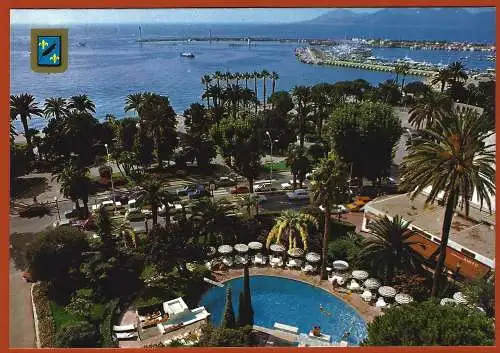 [Ansichtskarte] Frankreich - Alpes Maritimes ( 06 ) Cannes : Der Swimmingpool des Hotels Majectic. 