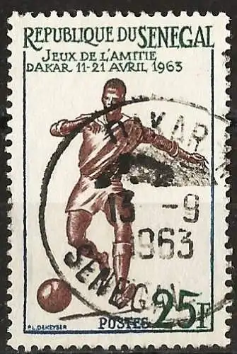 Senegal 1963 - Mi 261 - YT 220 - Fußball