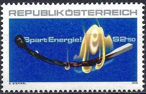 Österreich 1979 - Mi 1622 - YT 1452 - Energieeinsparungen - MNH**