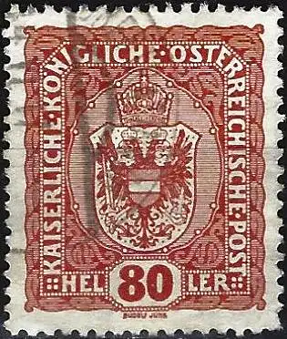 Österreich 1916 - Mi 197x - YT 155 - Wappen