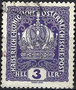 Österreich 1916 - Mi 185x - YT 143 - Wappen