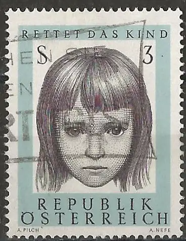 Österreich 1966 - Mi 1222 - YT 1053 - Organisation für die Rettung von Kindern