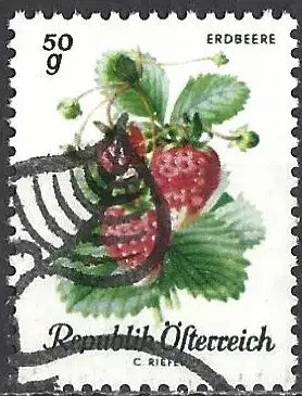 Österreich 1966 - Mi 1223 - YT 1058 - Früchte: Erdbeeren