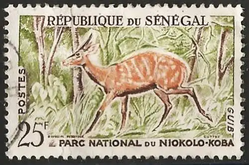 Senegal 1960 - Mi 237 - YT 202 - Wildtiere 