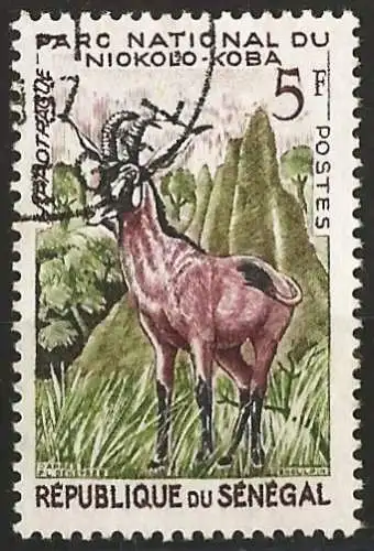 Senegal 1960 - Mi 233 - YT 198 - Wildtiere : Antilope