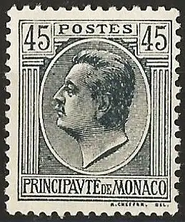 Monaco 1926 - Mi 87 - YT 85 - Prinz Ludwig II - MH*