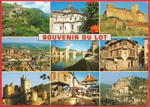 [Ansichtskarte] Frankreich - Lo ( 46 ) Erinnerung. 