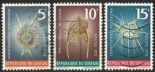 Senegal 1972 - Mi 505/07 - YT 377/79 - Radiolär