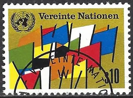 UNO-Wien 1979 ( Vereinten Nationen) Mi 6 - YT 7 - Flaggen der Mitgliedsstaaten