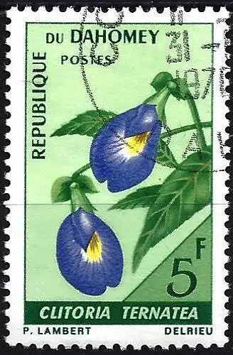 Dahomey 1967 - Mi 300 - YT 248 - Blumen