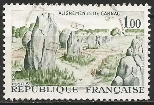 Frankreich 1965 - Mi 1519 - YT 1440 - Monolithen in Carnac