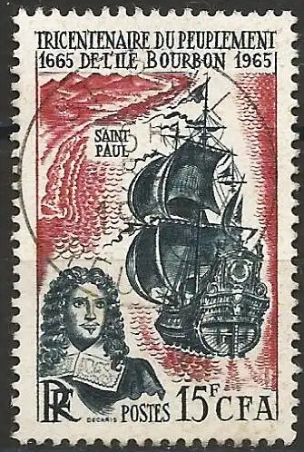 Frankreich 1965 - Mi 1525 - YT 1461 - Etienne Regnault und Segelboot ” Taureau ”