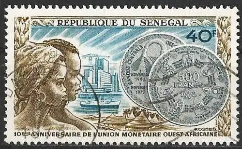 Senegal 1972 - Mi 504 – YT 375 – Westliche Währungsunion