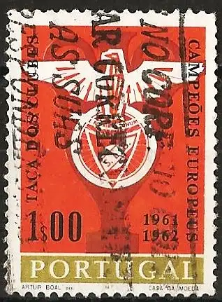 Portugal 1963 - Mi 933 - YT 914 - Der Fussballverein : Benfica