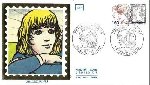 Frankreich 1984 – FDC : Mi 2440 - YT 2308 - Philatelieausstellung Philex-Young