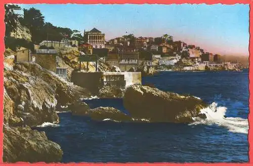 [Ansichtskarte] Frankreich - Bouches-du-Rhône (13) Marseille : Die Corniche-Spaziergang. 