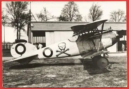 [Ansichtskarte] Deutsches Doppeldecker-Flugzeug " Albatros D-5 " - Krieg 1914/18. 