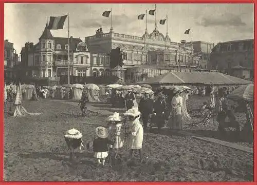 [Ansichtskarte] Frankreich - Calvados (14) Trouville : Das Casino und Unterhaltung am Strand. 