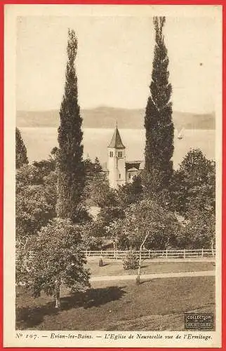 [Ansichtskarte] Frankreich - Haute-Savoie ( 74 ) Evian-les-Bains : Kirche von Neuvecelle. 