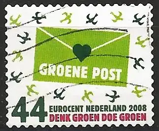 Niederlande 2008 - Mi 2560 - YT 2485 - Umweltschutz : Recyclingpapier