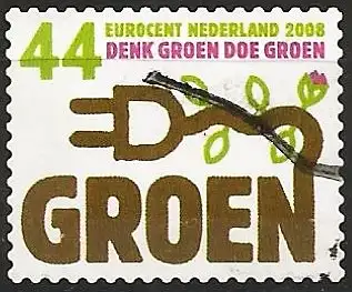 Niederlande 2008 - Mi 2558 - YT 2483 - Umweltschutz : Grüne Energien