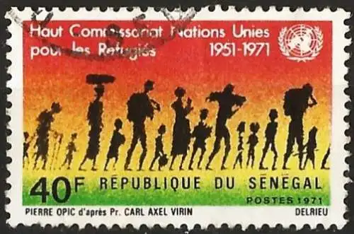 Senegal 1971 - Mi 446 - YT 341 – Die Flüchtlingen