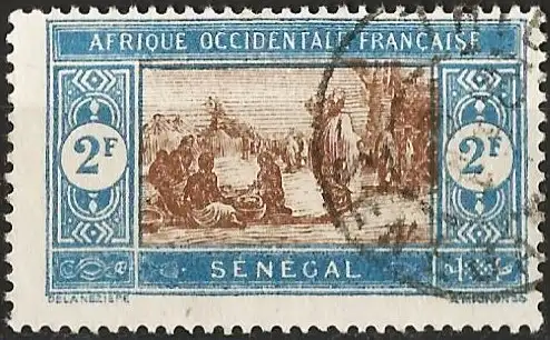 Senegal 1922 - Mi 86 - YT 86  - Einheimischer Market