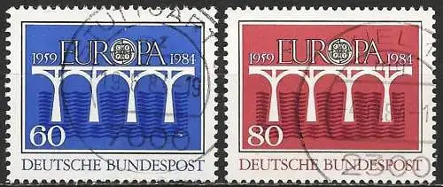 Deutschland BDR 1984 - Mi 1210/11 - YT 1042/43 - Europa CEPT