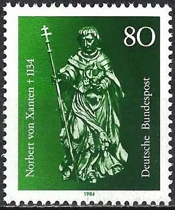 Deutschland BDR 1984 - Mi 1212 - YT 1044 - St. Norbert von Xanten - MNH**