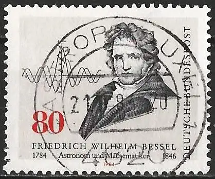 Deutschland BDR 1984 - Mi 1219 - YT 1048 - Friedrich Wilhelm Bessel