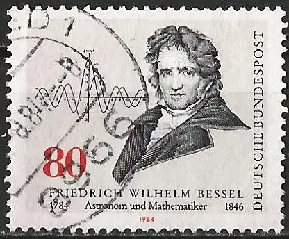 Deutschland BDR 1984 - Mi 1219 - YT 1048 - Friedrich Wilhelm Bessel