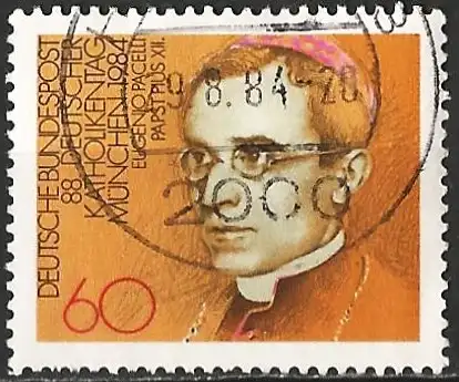 Deutschland BDR 1984 - Mi 1220 - YT 1049 - Eugenio Pacelli Papst Pius XII