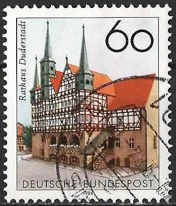 Deutschland BDR 1984 - Mi 1222 - YT 1055 - Rathaus von Duderstadt