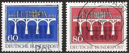 Deutschland BDR 1984 - Mi 1210/11 - YT 1042/43 - Europa CEPT