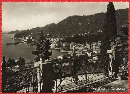 [Ansichtskarte] Italien (Ligurien) Santa Margherita - Gesamtansicht. 