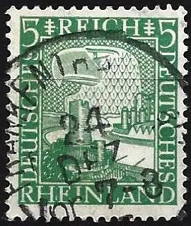 Deutsches Reich 1925 - Mi 372 - YT 365 - Rheinland