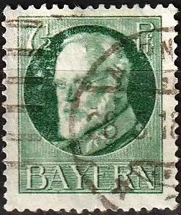 Deutschland (Bayern) 1914 - Mi 113 A - YT 112 (A) - King Ludwig III