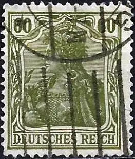 Deutsches Reich 1920 - Mi 147 - YT 125 - Germania mit Kaiserkrone