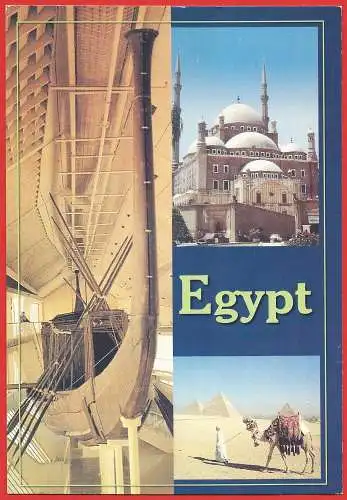 [Ansichtskarte] Ägypten - Kairo : Zitadelle von Saladin, Moschee von Mohamed Ali. 