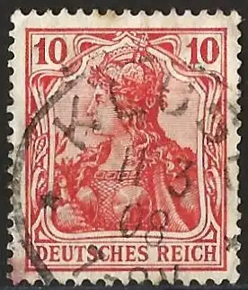 Deutsches Reich 1905 - Mi 86 Ia - YT 84 - Germania 