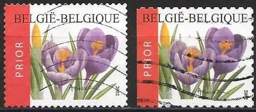 Belgien 2002 - Mi 3191A & 3191D - YT 3135 & 3135A - Blumen